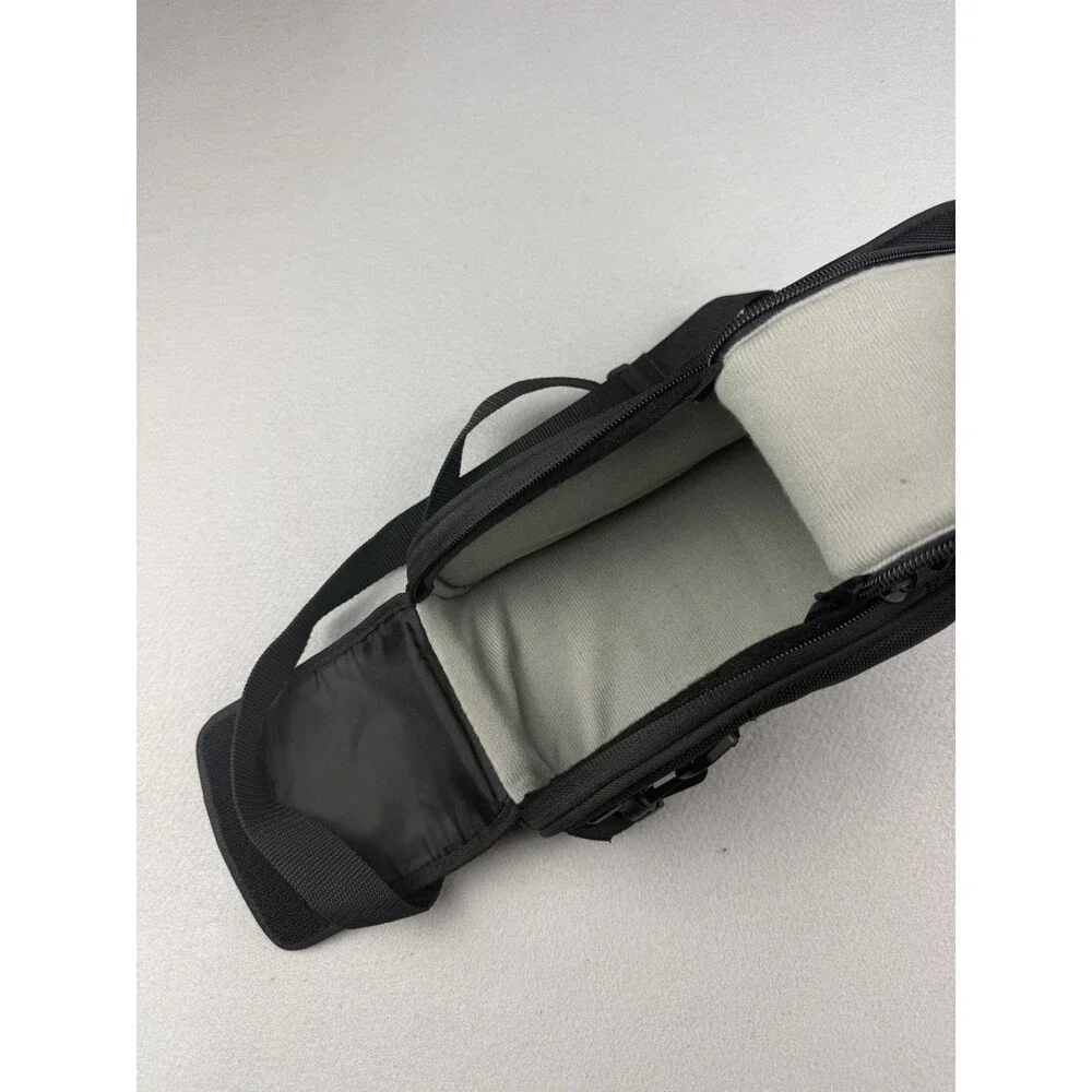 Genuine Sony Soft Zipper Lens Case Pouch Black Nylon for FE 70-200mm f2.8 Strap